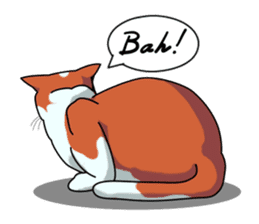 Matatabby of the cat (English  version) sticker #1600848