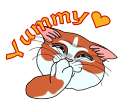 Matatabby of the cat (English  version) sticker #1600857