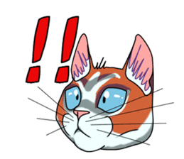 Matatabby of the cat (English  version) sticker #1600865