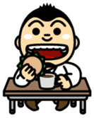 The daily life of Mr. Meatball sticker #1600958