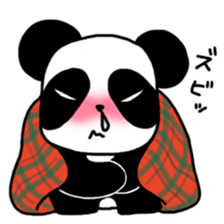 An evil-eyed panda sticker #1601238