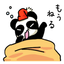 An evil-eyed panda sticker #1601266