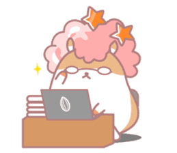 AfroHamster sticker #1601382