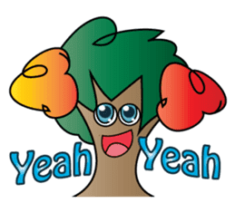 Guddo Furuki the Ancient Happy Tree (EN) sticker #1601513