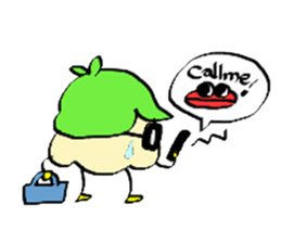 lip monster sticker #1601574