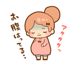 Pregnancy produced sticker sticker #1601946