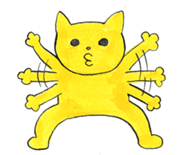 Nobuo and Neko sticker #1602653