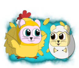 Hamsty: Halloween Costume Party! sticker #1602764