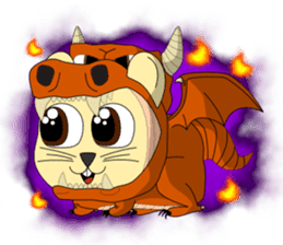 Hamsty: Halloween Costume Party! sticker #1602765