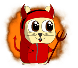 Hamsty: Halloween Costume Party! sticker #1602792