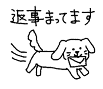 dog stickers drawn by a mouse. sticker #1603126