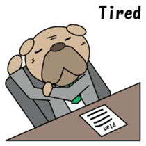 Bulldog general manager English version sticker #1603645