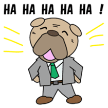 Bulldog general manager English version sticker #1603647