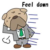 Bulldog general manager English version sticker #1603648