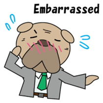 Bulldog general manager English version sticker #1603649