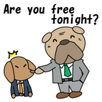 Bulldog general manager English version sticker #1603653