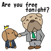 Bulldog general manager English version sticker #1603653