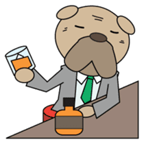 Bulldog general manager English version sticker #1603656