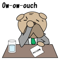 Bulldog general manager English version sticker #1603659