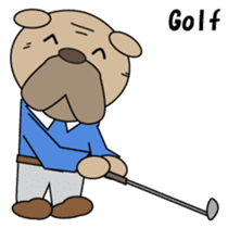 Bulldog general manager English version sticker #1603663