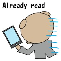 Bulldog general manager English version sticker #1603665