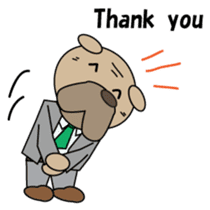 Bulldog general manager English version sticker #1603669