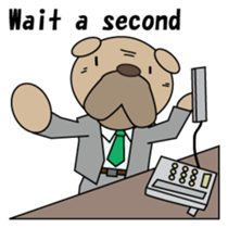 Bulldog general manager English version sticker #1603670