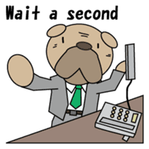 Bulldog general manager English version sticker #1603670