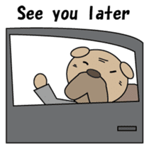 Bulldog general manager English version sticker #1603672