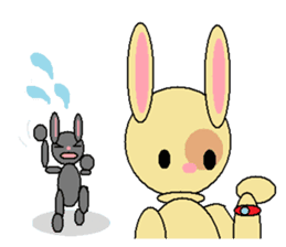 Rabbit Family sticker #1603703