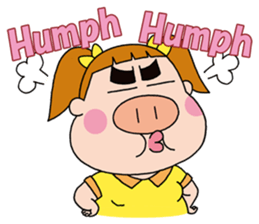 Cheer up !  Miss Tonton (English) sticker #1604056