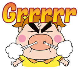 Cheer up !  Miss Tonton (English) sticker #1604058