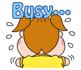 Cheer up !  Miss Tonton (English) sticker #1604069