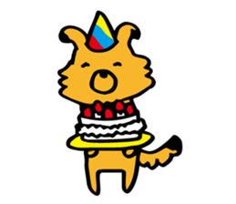 yuruyuru mongrel sticker #1604570