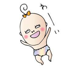 Pleasant baby sticker #1604834