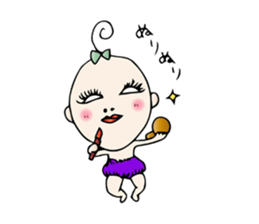 Pleasant baby sticker #1604856