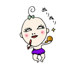 Pleasant baby sticker #1604856