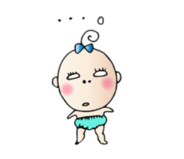 Pleasant baby sticker #1604857