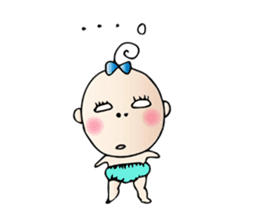 Pleasant baby sticker #1604857