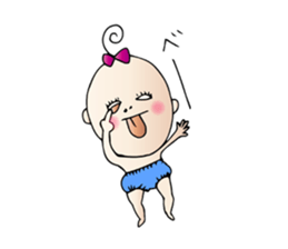 Pleasant baby sticker #1604861