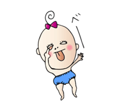 Pleasant baby sticker #1604861