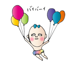 Pleasant baby sticker #1604864