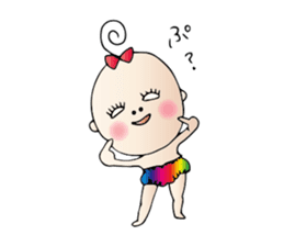 Pleasant baby sticker #1604870