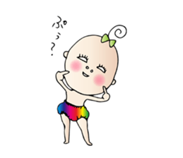 Pleasant baby sticker #1604871