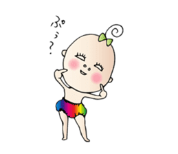 Pleasant baby sticker #1604871