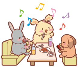 Kawaii Rabbits / Laura / redesigned sticker #1605226