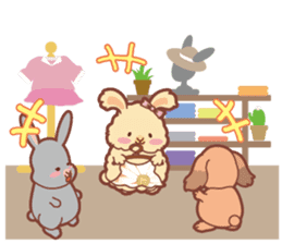 Kawaii Rabbits / Laura / redesigned sticker #1605230