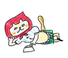 Hood cat sticker #1605295