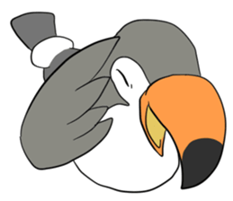 Funny toucan sticker #1605314