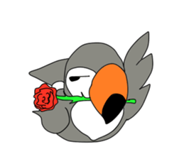 Funny toucan sticker #1605350